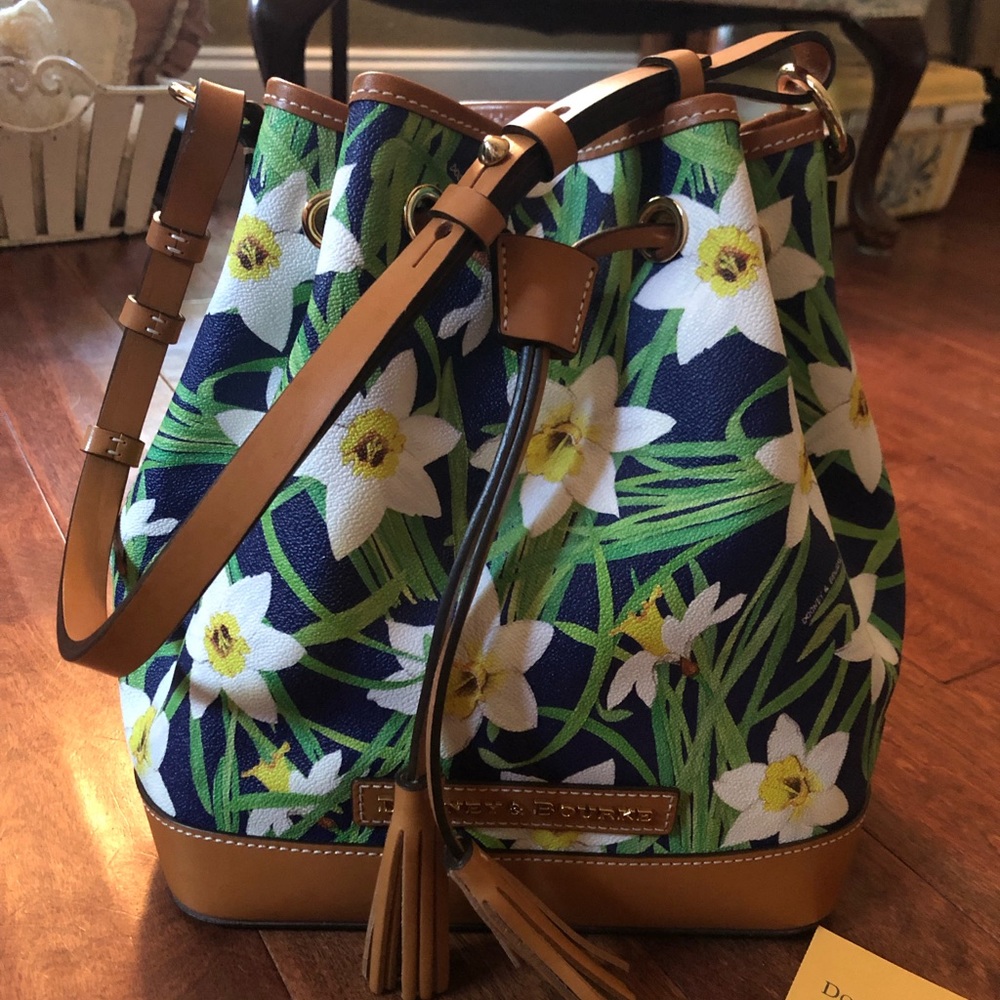 Dooney & Bourke Daffodil Drawstring Bucket Bag